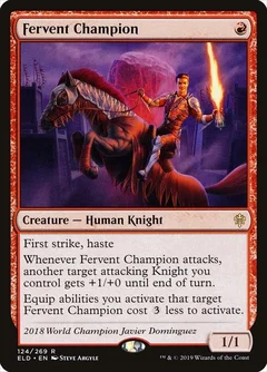 Fervent Champion Foil 124