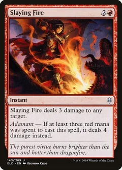 Slaying Fire Foil 143