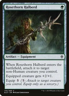 Rosethorn Halberd Foil 175