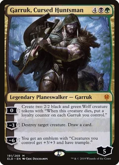 Garruk, Cursed Huntsman Foil 191