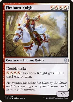 Fireborn Knight Foil 210