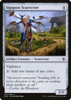 Signpost Scarecrow Foil 231