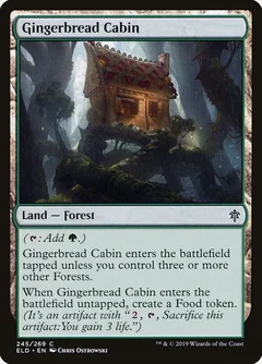 Gingerbread Cabin Foil 245