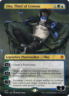 Oko, Thief of Crowns (Borderless) Foil 271