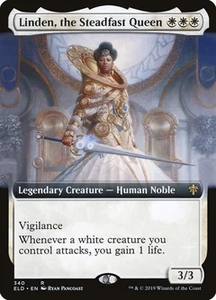Linden, the Steadfast Queen (Extended Art) Foil 340