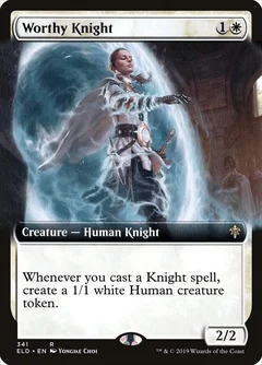 Worthy Knight (Extended Art) Foil 341