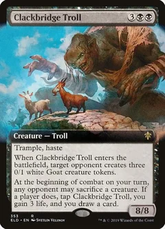 Clackbridge Troll (Extended Art) 353