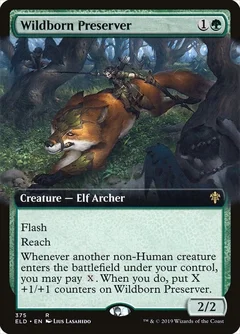 Wildborn Preserver (Extended Art) Foil 375