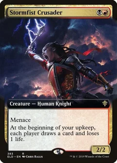 Stormfist Crusader (Extended Art) Foil 383
