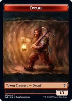 Dwarf // Food (016) Double-Sided Token Foil 7 // 16