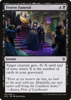 Festive Funeral Foil 87