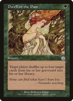 Dwell on the Past Foil 124