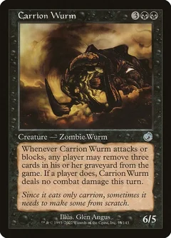 Carrion Wurm Foil 55