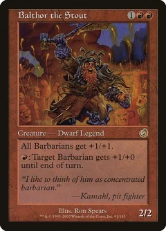 Balthor the Stout Foil 91