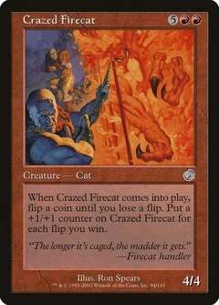 Crazed Firecat Foil 94