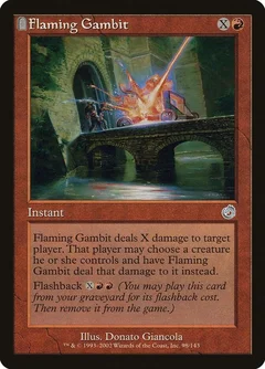 Flaming Gambit Foil 98