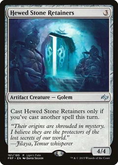 Hewed Stone Retainers 161