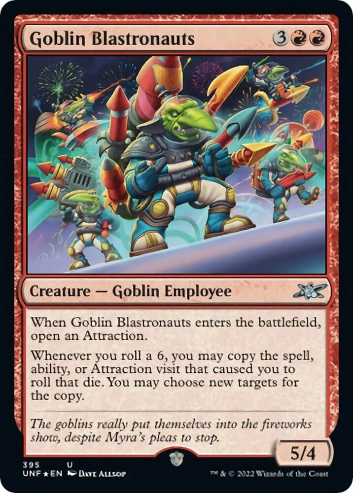 Goblin Blastronauts Foil
