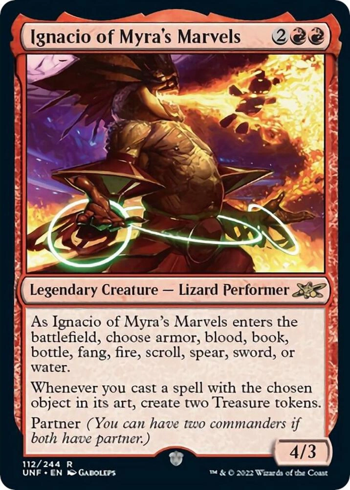 Ignacio of Myra's Marvels Foil