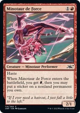 Minotaur de Force Foil