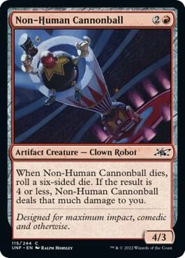 Non-Human Cannonball Foil