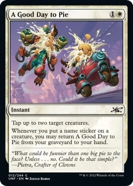 A Good Day to Pie Foil