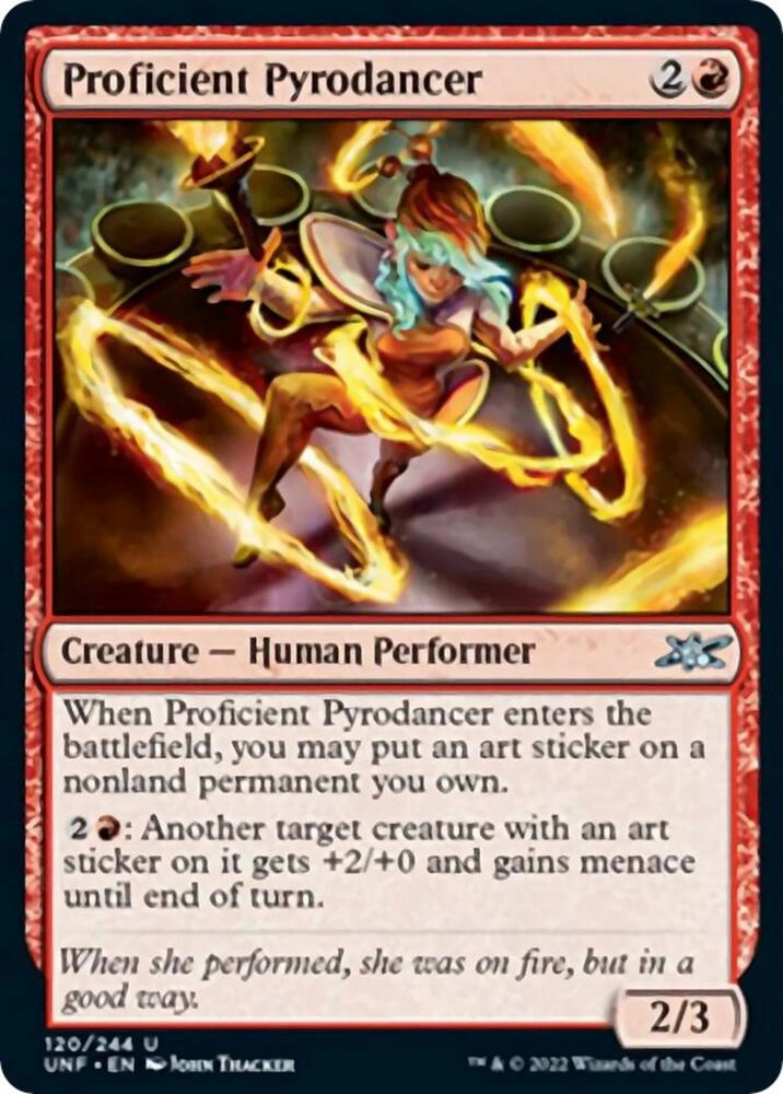 Proficient Pyrodancer Foil