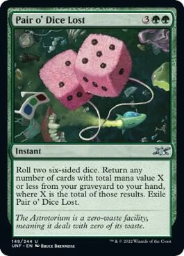 Pair o' Dice Lost Foil