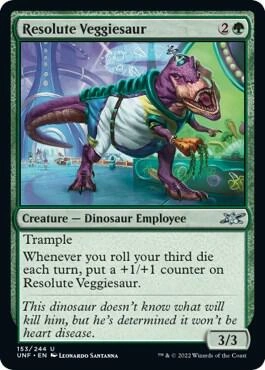 Resolute Veggiesaur Foil