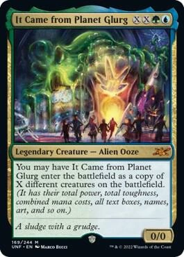 It Came from Planet Glurg Foil