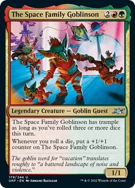 The Space Family Goblinson Foil