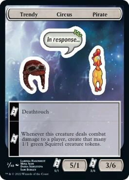 Trendy Circus Pirate Foil