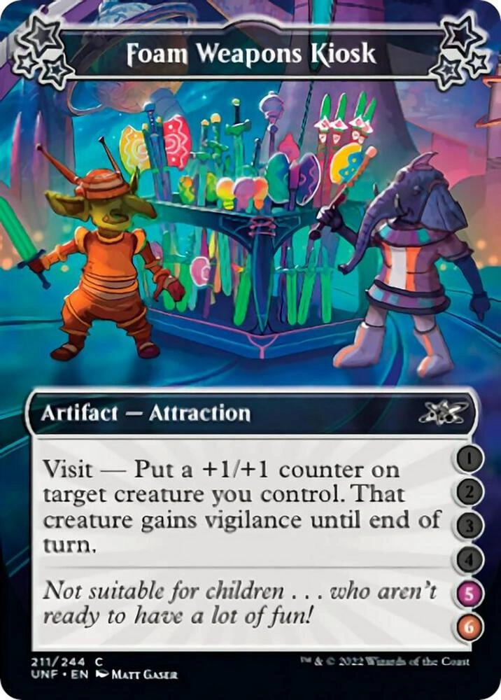 Foam Weapons Kiosk (5-6)