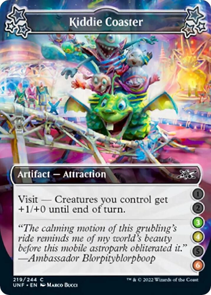 Kiddie Coaster (3-4-6) Foil