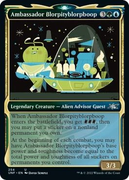 Ambassador Blorpityblorpboop (Showcase) Foil