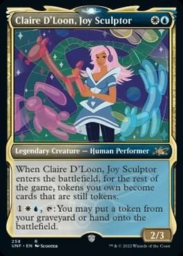 Claire D'Loon, Joy Sculptor (Showcase) Foil