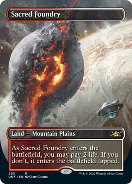 Sacred Foundry (Borderless) Foil