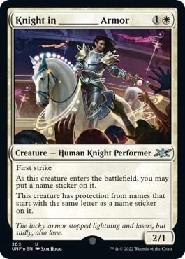 Knight in _______ Armor (Galaxy Foil)