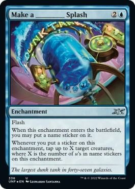 Make a _____ Splash (Galaxy Foil)