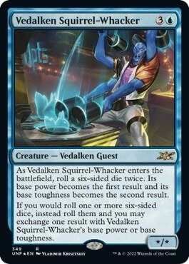 Vedalken Squirrel-Whacker (Galaxy Foil)