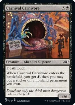 Carnival Carnivore (Galaxy Foil)