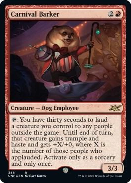 Carnival Barker (Galaxy Foil)