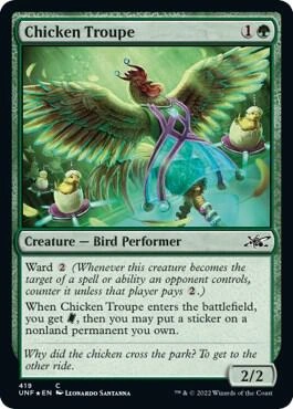Chicken Troupe (Galaxy Foil)