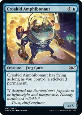 Croakid Amphibonaut Foil