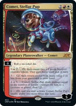 Comet, Stellar Pup (Galaxy Foil)