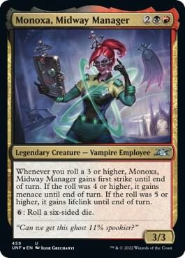 Monoxa, Midway Manager (Galaxy Foil)