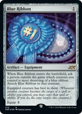 Blue Ribbon (Galaxy Foil)