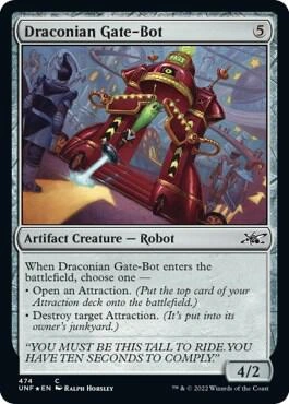 Draconian Gate-Bot (Galaxy Foil)