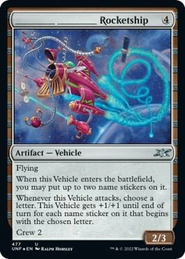 _______ _______ Rocketship (Galaxy Foil)