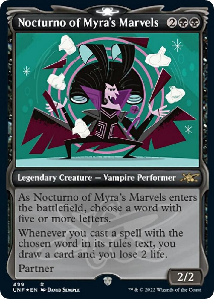 Nocturno of Myra's Marvels (Showcase) (Galaxy Foil)